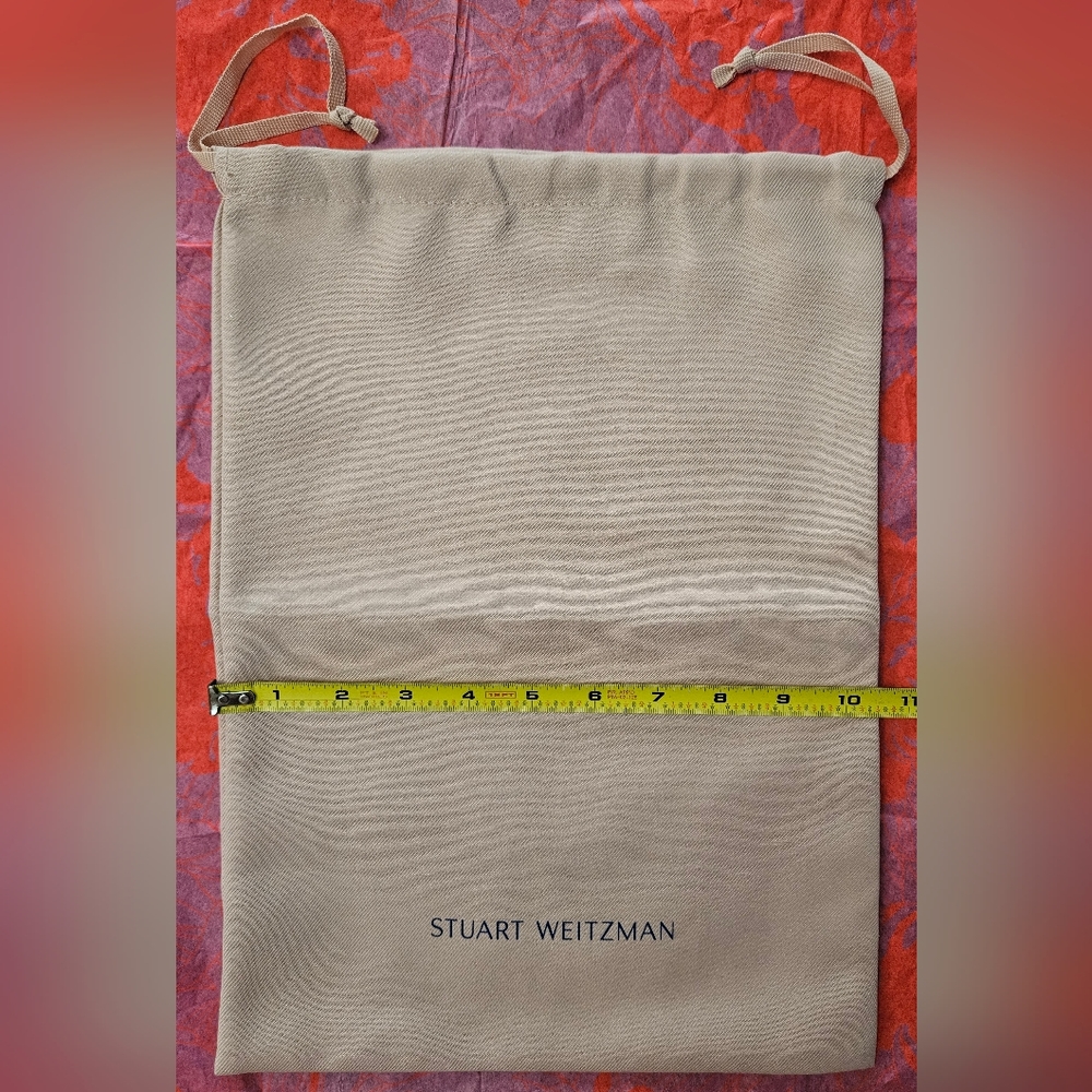 Stuart Weitzman Dust Bag 10.5"x14.5" Dusty Rose